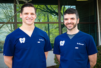 Drs. George Jr., Dr. Tony, and Dr. George Sr.